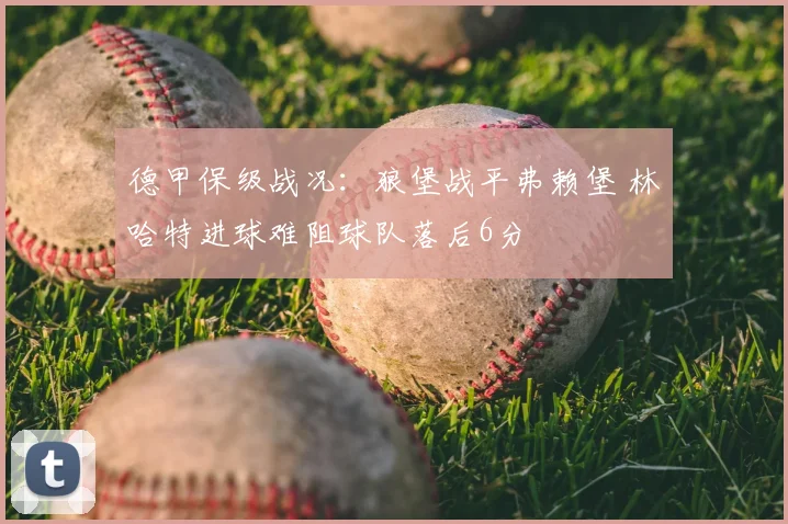 德甲保级战况：狼堡战平弗赖堡 林哈特进球难阻球队落后6分